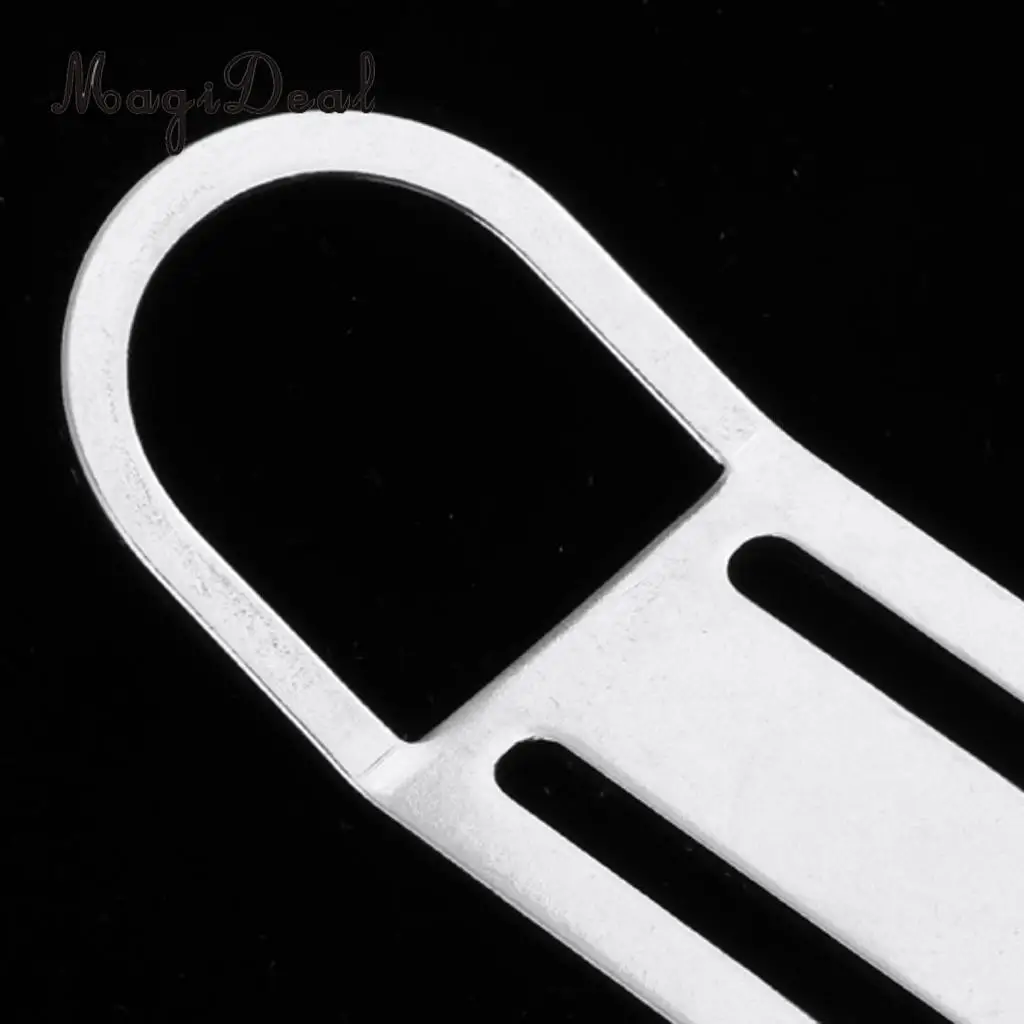 Professional Stainless Steel Scuba Diving Weight Belt Keeper Slide Retainer Standard 2''Webbing Harness Stopper Slider Gear Tool