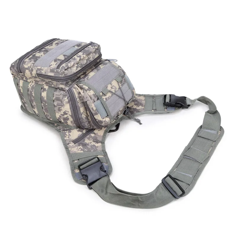 Открытый Камуфляж 600D MOLLE военный наплечный пакет для спорта на открытом воздухе путешествия тактика сумка седло сумка на пояс для камеры