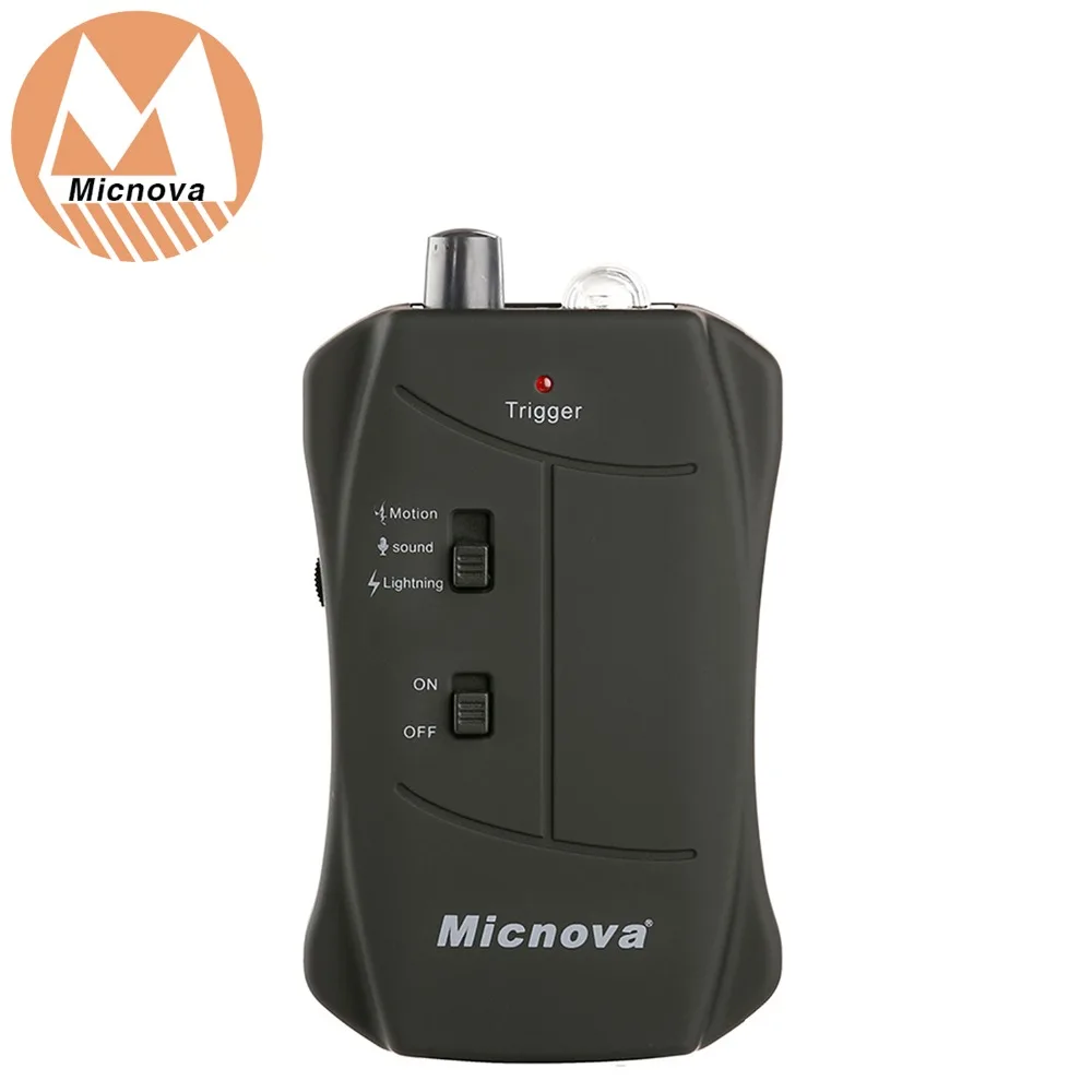 Micnova Lightning Fireworks Motion Sound Sensor Security Wildlife Trigger MQ VTN for Nikon Cameras