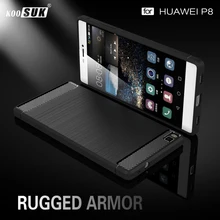 Чехол 5,2 дюйма для huawei P8, мягкий силиконовый чехол из углеродного волокна для телефона huawei P8, чехол GRA-UL00 GRA-L09, чехол для huawei P8 funda