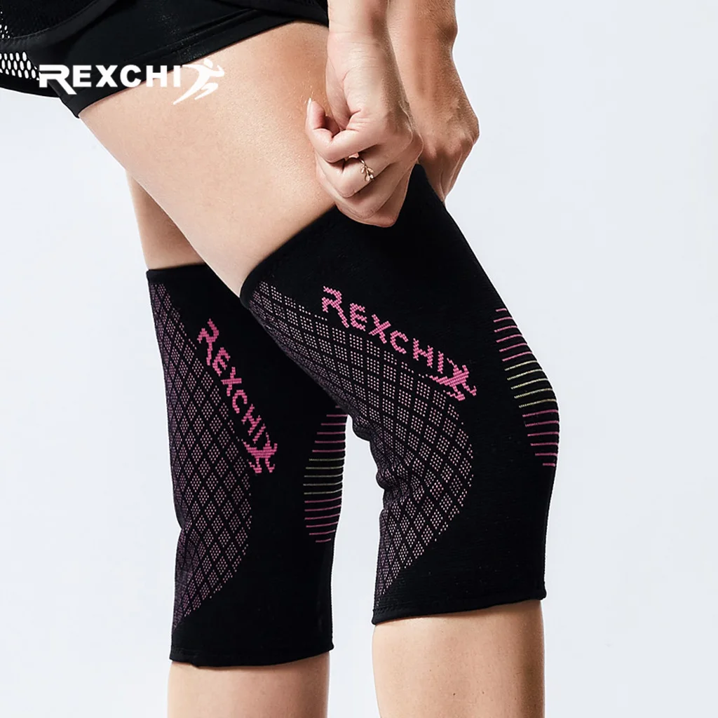 REXCHI эластичные наколенники для женщин Защитное Снаряжение Наколенник коленный