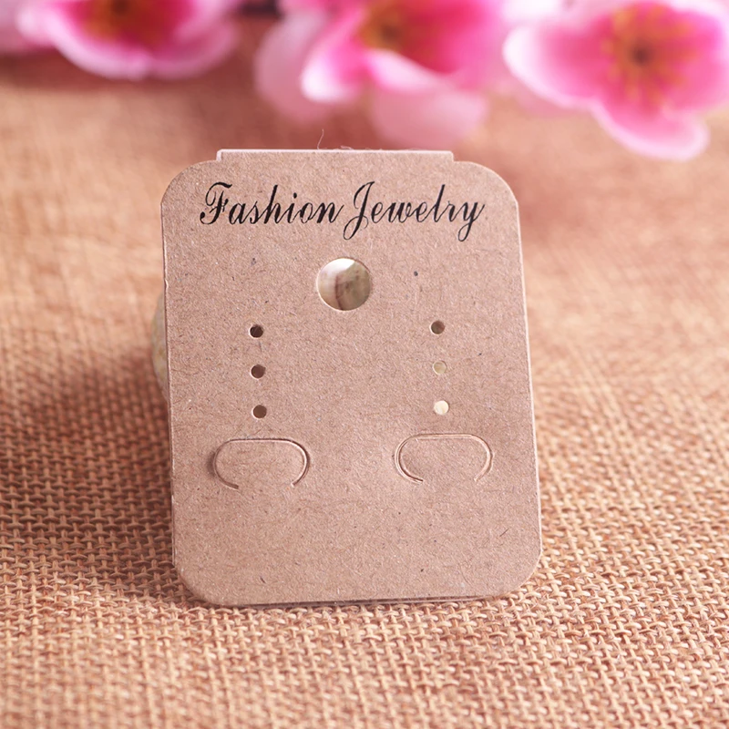 Jewelry earring card 077
