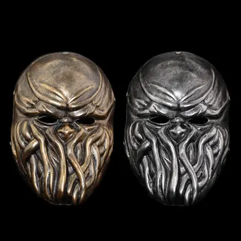 

High Quality Wargame Tactical Resin Payday 2 Masks Cthulhu Game Props Cosplay Masquerade Ball Pay Day 2 Mask
