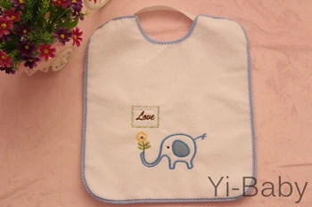 

YB0020-01 Baby bib Baby waterproof bib Burp Cloths Infant saliva towels 12PCS/Set Free shipping