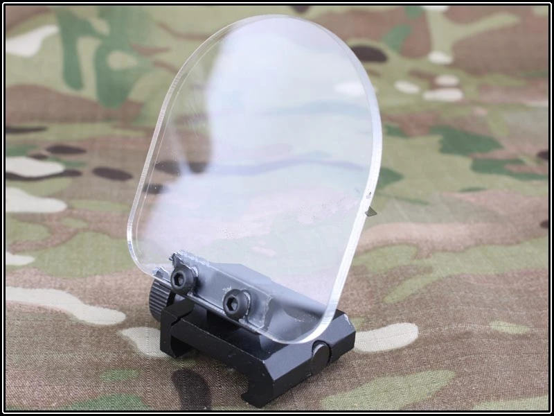 Brand new bulletproof lens protector folding for airsoft scope red