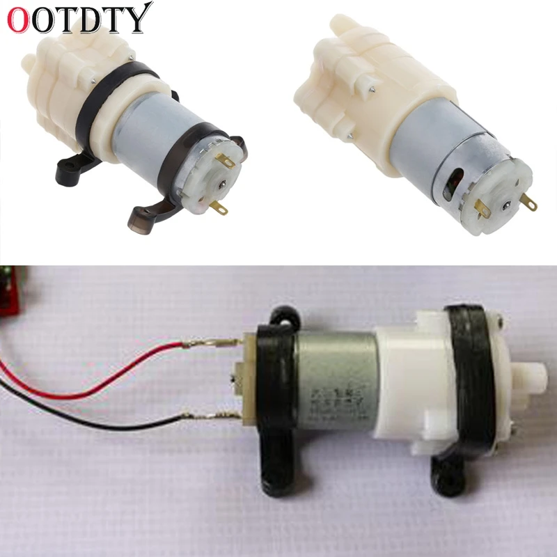 Мембранный мини-насос с распылителем двигателя 12 в микро-насосы для диспенсера воды 90 мм x 40 мм x 35 мм Макс всасывания 2 м