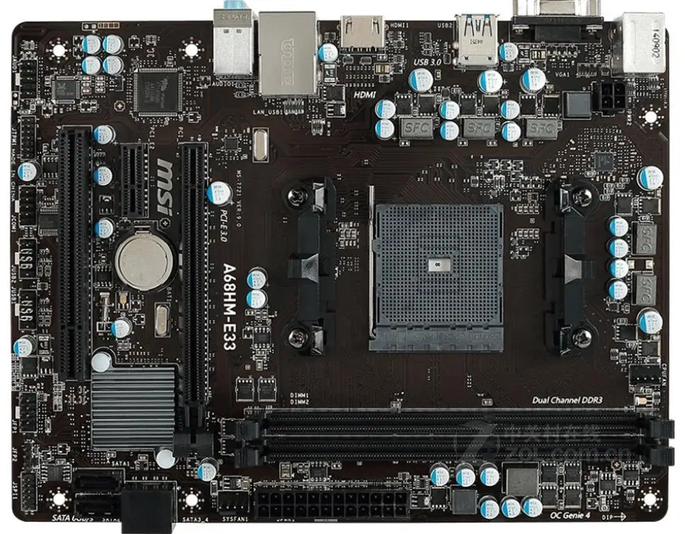 Для MSI A68HM-E33 оригинальный использоваться для настольных ПК A55 разъем FM2 DDR3 |
