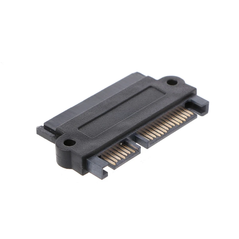 SFF-8482 22 Pin SAS до 7 Pin+ 15 Pin папа SATA разъем конвертер адаптер для флеш-накопителя