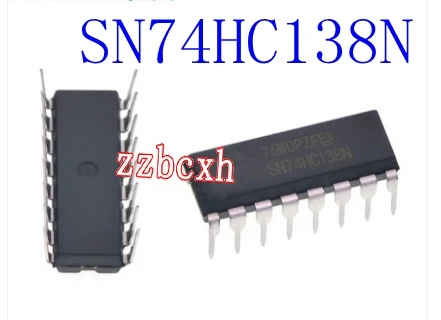 

10PCS/LOT New original In Stock SN74HC138N 74HC138 DIP-16