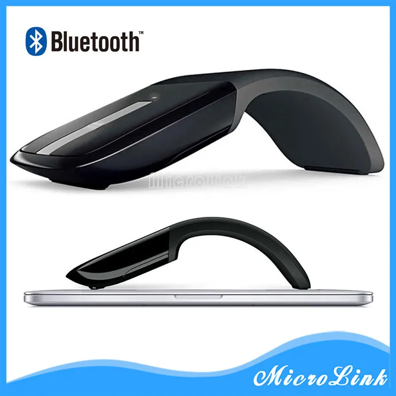 baratas Arc Mouse sem fio Para Microsoft Superfície Touch 3D Mouse de Computador de 2.4 ghz Dobrável Mouse Para PC Laptop