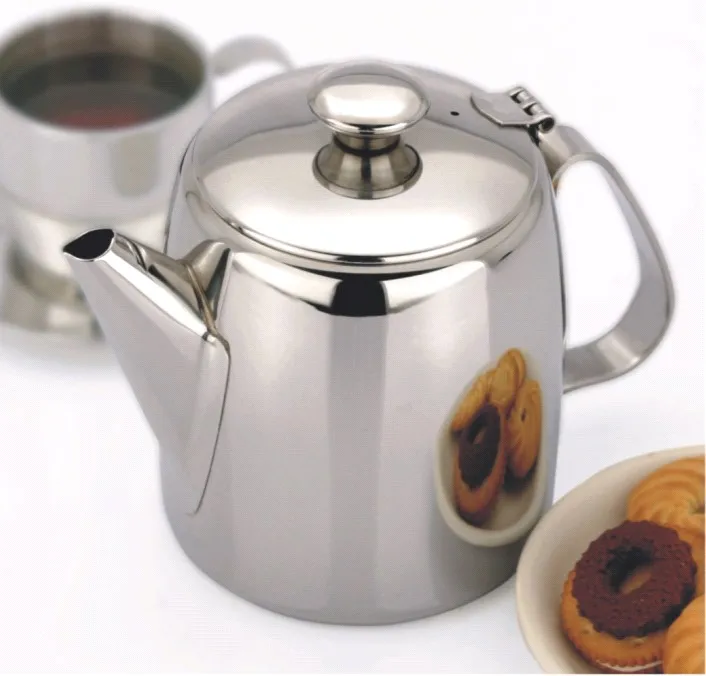 Stainless steel Coffee Pot Cold Water Kettle juice pot Afternoon tea coffee pot hotel restaurant Drinkware Stainless steel Coffee Pot Cold Water Kettle juice pot Afternoon tea coffee pot hotel restaurant Drinkware