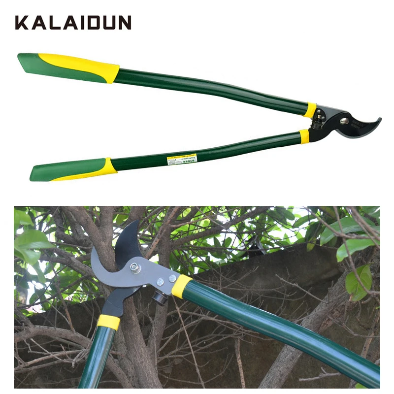 

KALAIDUN Pruning Shears Tool Loppers Rough Fruit Tree Scissors High Branches Long Handle Large Curved Knife Garden Tools