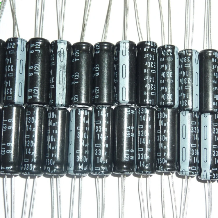 5pcs 14uF 330V Nippon Chemi-Con NCC Photo Flash Capacitor 7x18mm 330V14uF PH Capacitors | Электронные компоненты и