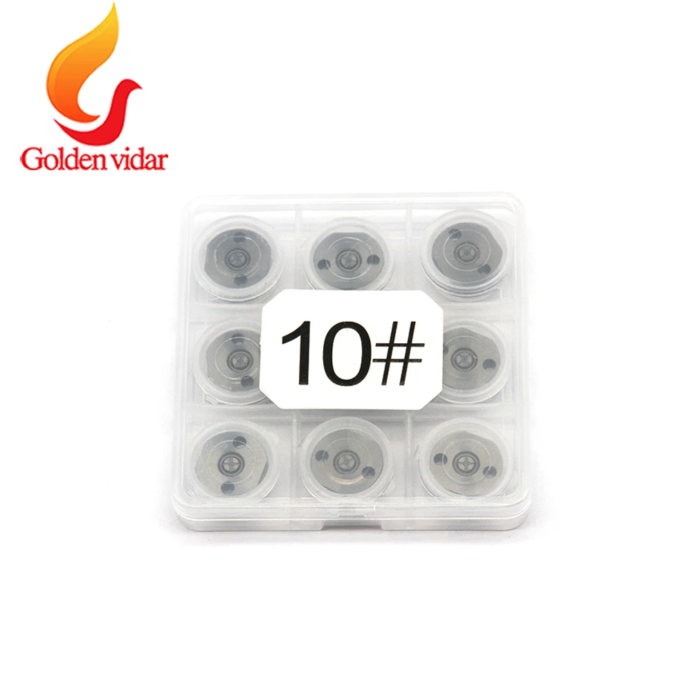Common rail control valve 10# valve plate for Denso Injector 095000-5125/5214/5271/5284/5391/5653/5780/5960/5963/5971/5972/6250