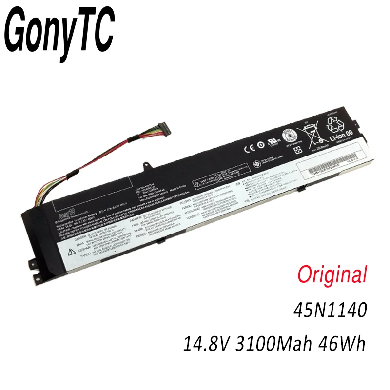 Оригинальный аккумулятор GONYTC 45N1140 для ноутбука Lenovo ThinkPad S431 S440 V4400u S3 S5 45N1138 45N1139 45N1141