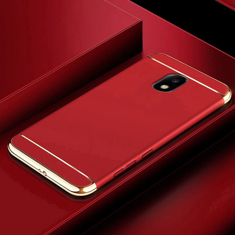 YonLinTan etui чехол для samsung Galaxy j7 2017 j7pro j730 Роскошный 360 на заднюю панель телефона
