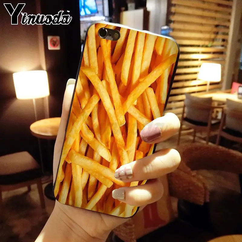 Cute food french fries burger pizza