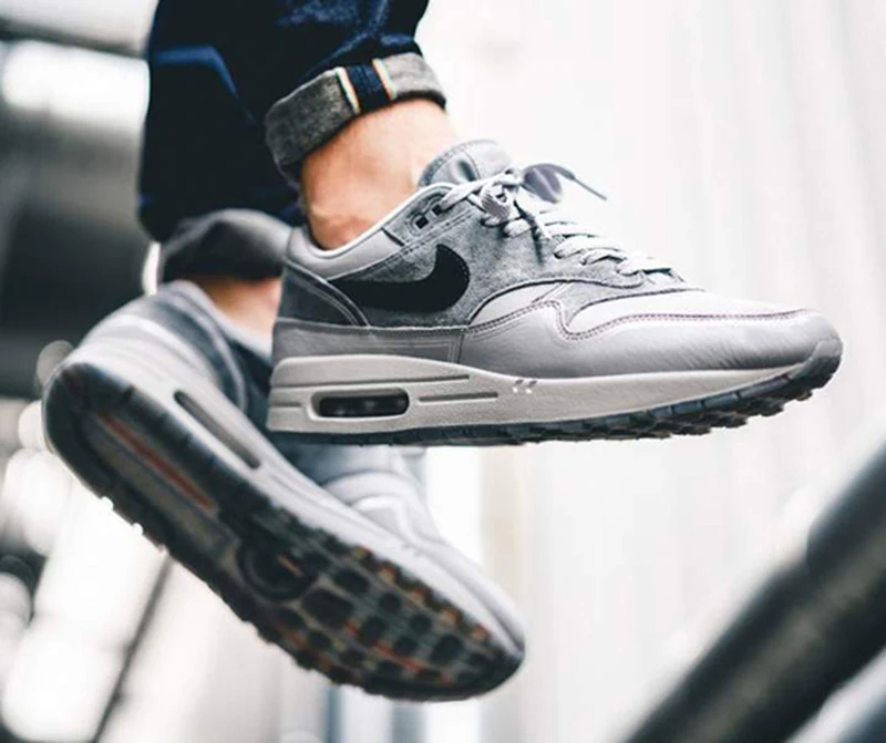 Nike Air Max 1 Pompidou Men's Breathable Running Shoes Sport Outdoor  Sneakers Footwear Designer Athletic 2018 New AV3735-001 - AliExpress Sports  \u0026 Entertainment
