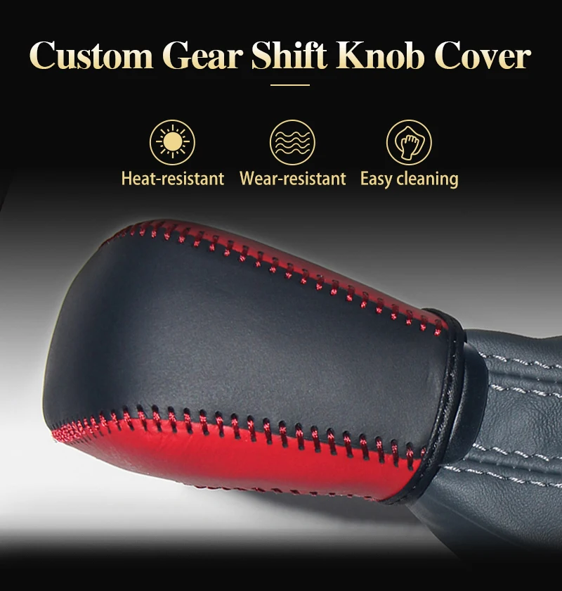 gear shift knob cover For Audi A6L AT 2016 Year_01