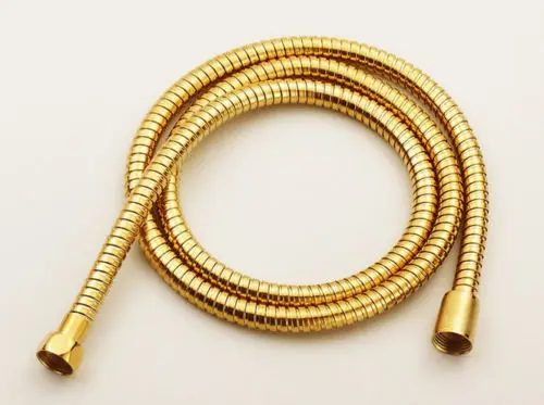 

Wholesale and Retail 59 inch Replacement Handheld Shower Hose Golden Color