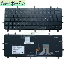 Laptop keyboard for HP FOR Envy 13-2000 SPECTRE XT PRO 13-B000 Spectre XT 13 GR German backlit keyboard Original PK130TQ1A10