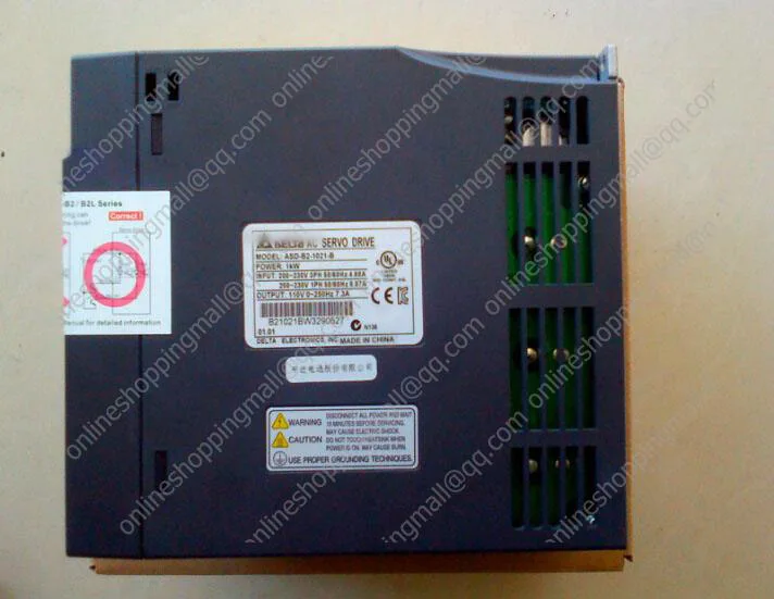 

New Original ASD-B2-1021-B Detla AC servo Drive 1ph 220V 1KW 7.3A Box
