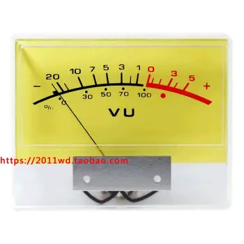 

The VU header professional amplifier mixer meter level meter meter pointer meter warm light backlight tube
