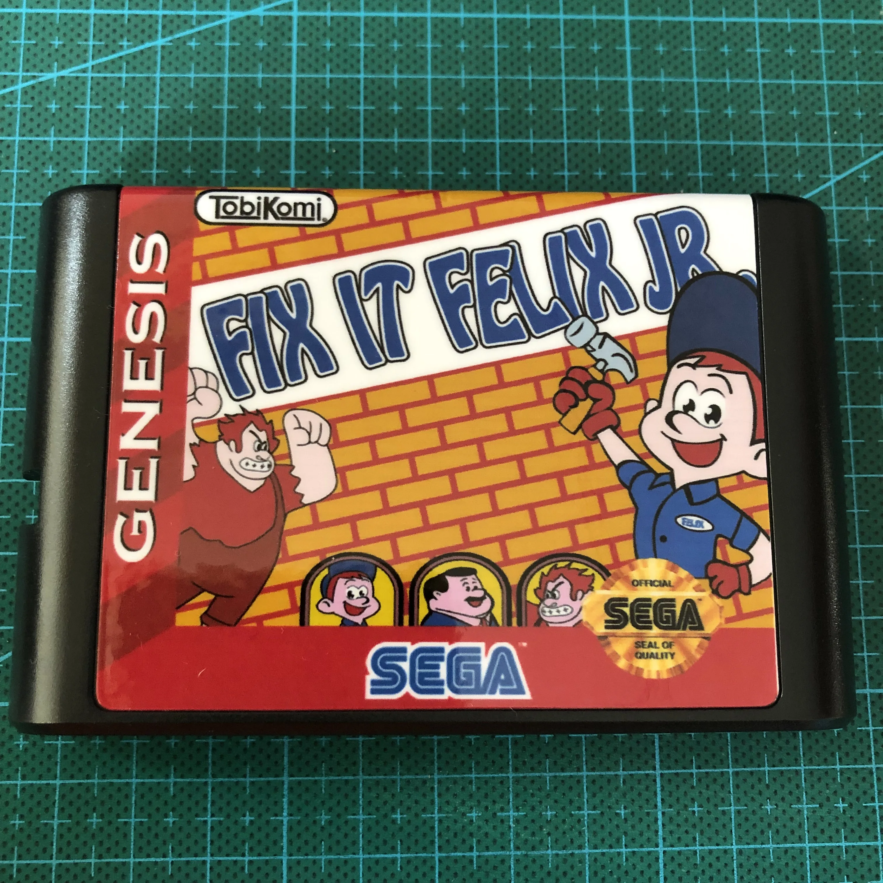 

FIX IT FELIX JR for 16 bit Game Card Game Cartridge for Sega genesis Mega Drive