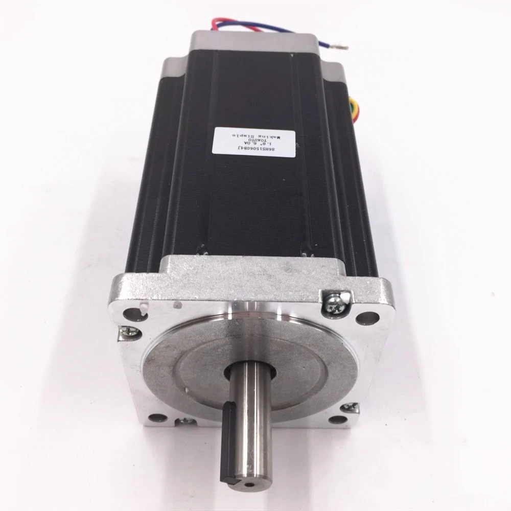 1 Ось Nema34 12Nm 1714oz in L150mm шаговый двигатель комплект привода двойной вал с источником