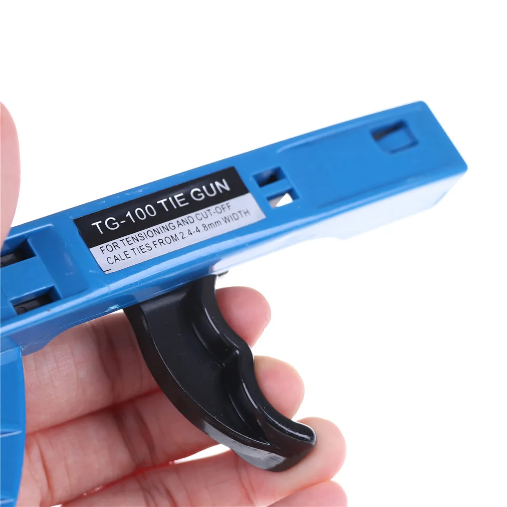 1PC New TG-100 Fastening Cable Tie Width: 2.4-4.8mmAnd Cutting Tool Special For Cable Tie Gun For Nylon