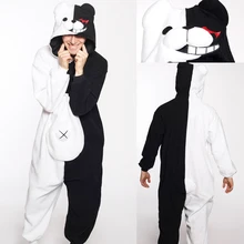 Envío gratis Anime Dangan Ronpa Danganronpa monokuma Cosplay Cosplay Pijamas pijamas Siameses