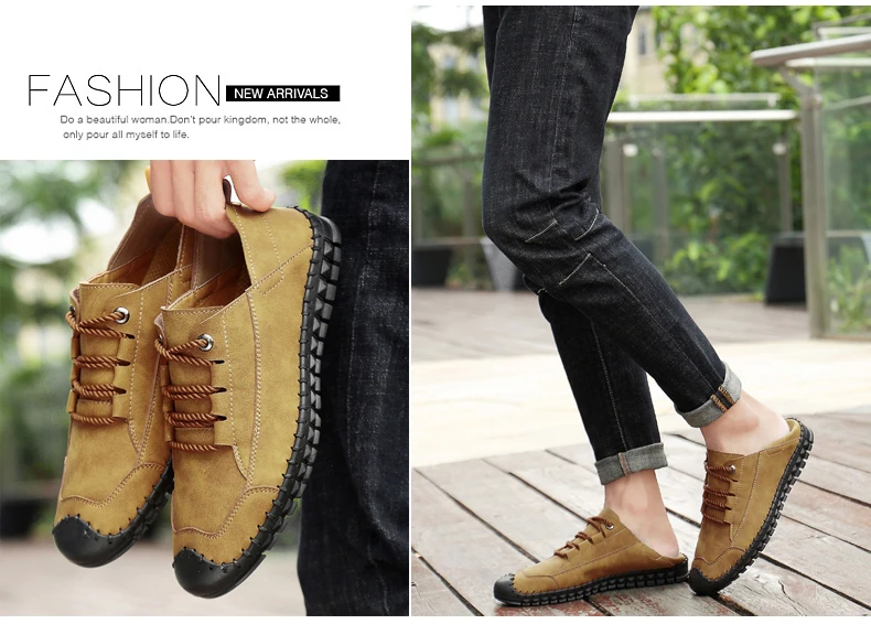 2019 New Fashion Leather Spring Casual Shoes Men's Shoes Handmade Vintage Loafers Men Flats Hot Sale Moccasins Sneakers Big Size HTB1MaFiaEzrK1RjSspmq6AOdFXa1 - 2019 New Fashion Leather Spring Casual Shoes Men's Shoes Handmade Vintage Loafers Men Flats Hot Sale Moccasins Sneakers Big Size