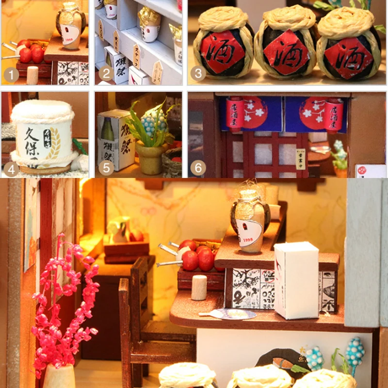 17*15*17 سنتيمتر الخشب DIY اليابانية Izakaya نموذج لغز مصغرة بيت الدمية مجموعة اثاث 3D المنزل الديكور الأطفال هدية عيد ميلاد 17*15*17 سنتيمتر الخشب DIY اليابانية Izakaya نموذج لغز مصغرة بيت الدمية مجموعة اثاث 3D المنزل الديكور الأطفال هدية عيد ميلاد