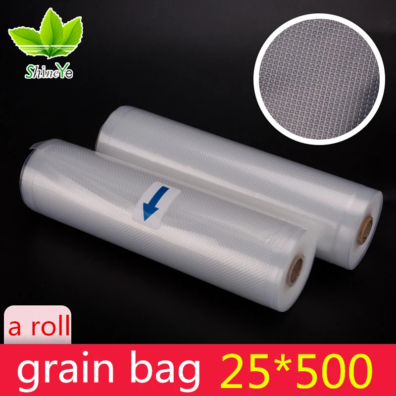 25*500 см вакуумные мешки в рулоне мешок для хранения продуктов