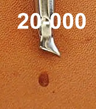 

1pc Stainless Steel Leather Craft Carving Stamping Stamp Punch Stamper Tool Master Leather Stamper - Chisel Pricking Iron Awl