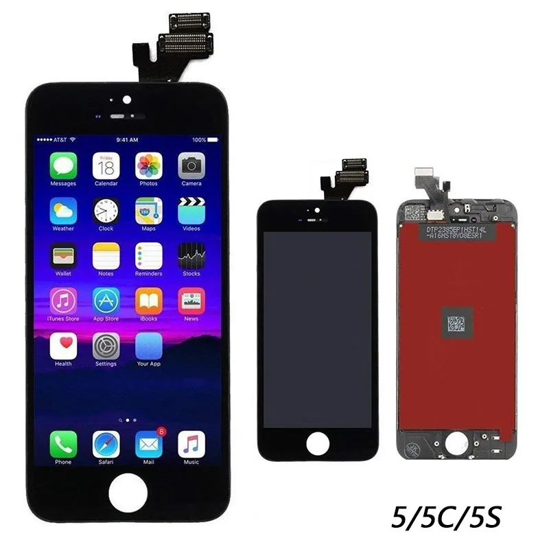 

For iPhone 5 5c 5s LCD Screen Replacement Digitizer Display Retina Touch Screen Glass Frame Assembly for iPhone 5