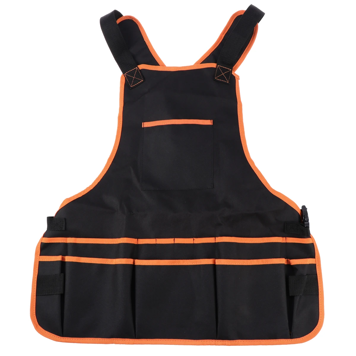 

Men Women Garden Tool Apron Oxford Waterproof Apron with Multi-Pockets for Garden Workers Cleaner