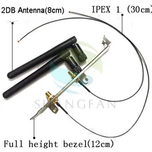 SMA wifi антенна IPEX1/IPEX4 к SMA беспроводная сетевая карта 2DB/8DB антенна полная высота/половина высоты рамка