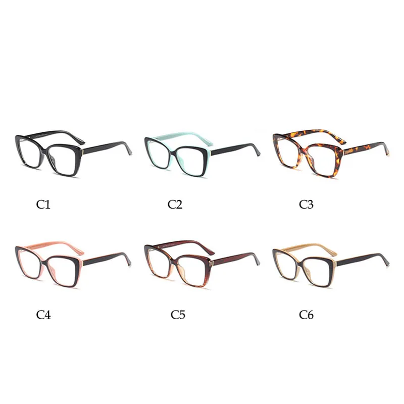 Унисекс модные летние стильные прозрачные очки кошачий глаз для женщин оправа оптические очки близорукость винтажные оправа для очков