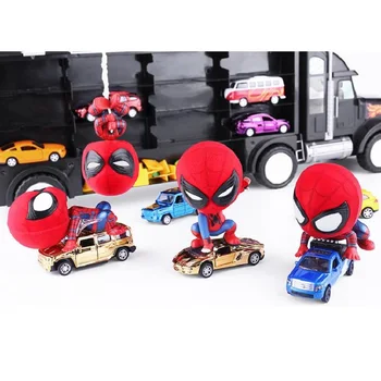 

2019 new Cute Cartoon Avengers 3 Spider-Man Shaking Head Doll for Car Decoration Creative Car Interior Decoration