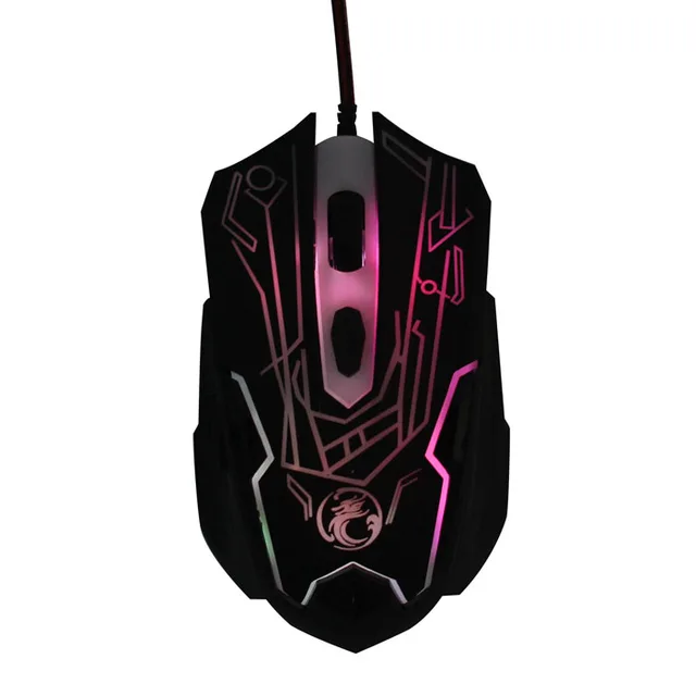 Cheap HIPERDEAL Computer Peripherals gaming mouse  2000DPI USB Optical Wired Mouse Gaming 6d Button For Laptop PC Game Mice Au14