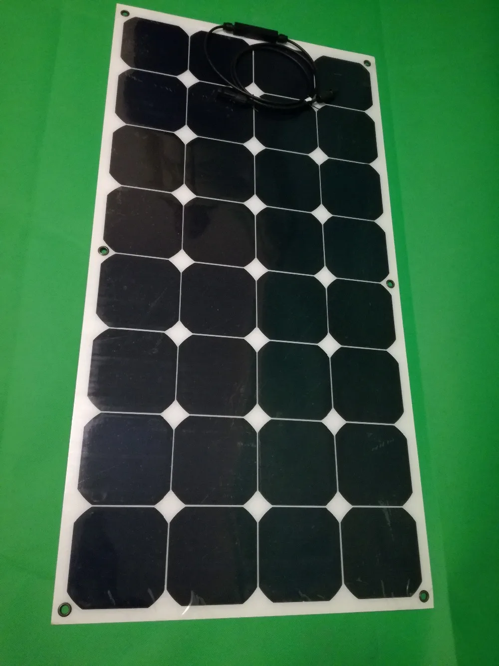

New authentic home car battery life 100w semi-flexible single crystal silicon solar panel power generation 12v system