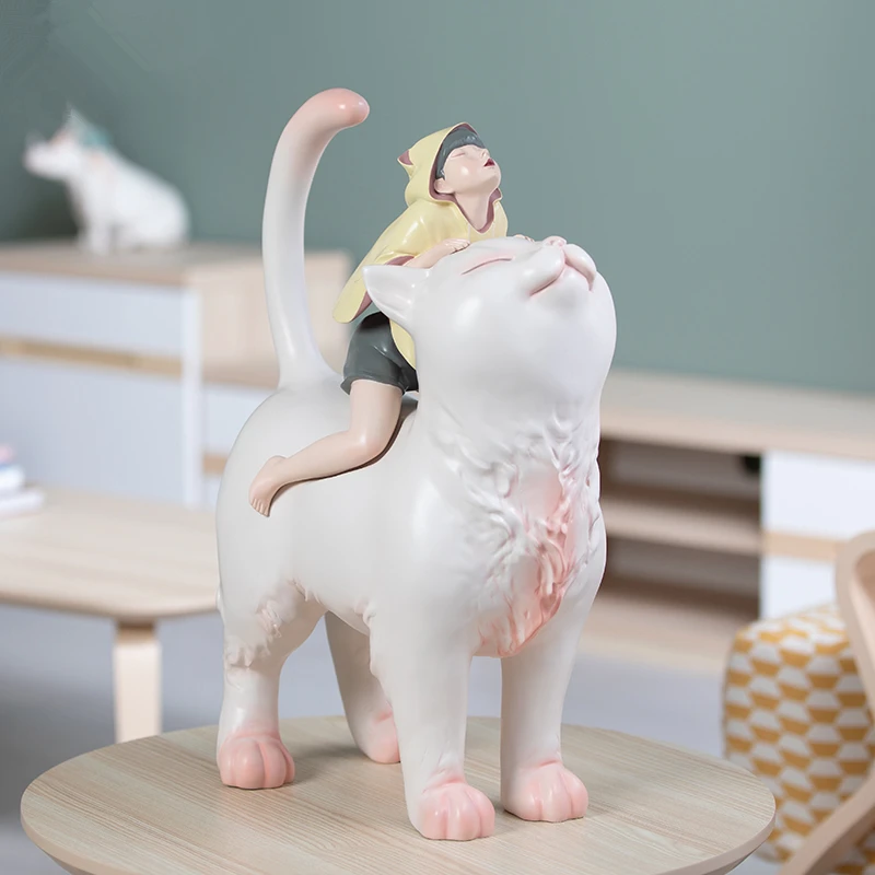 Kemi живая белая ночь сказка Lite Edition кошка общая кукла ручной работы рабочего стола настройка подарок на день рождения модные игрушки