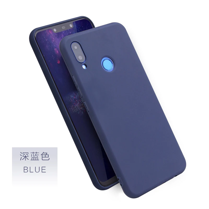 100 шт Мягкий силиконовый чехол из ТПУ для huawei Y9 Y7 Y6 Y5 Y3 Prime Nova 5 Pro G10 ультратонкий противоударный чехол ярких цветов