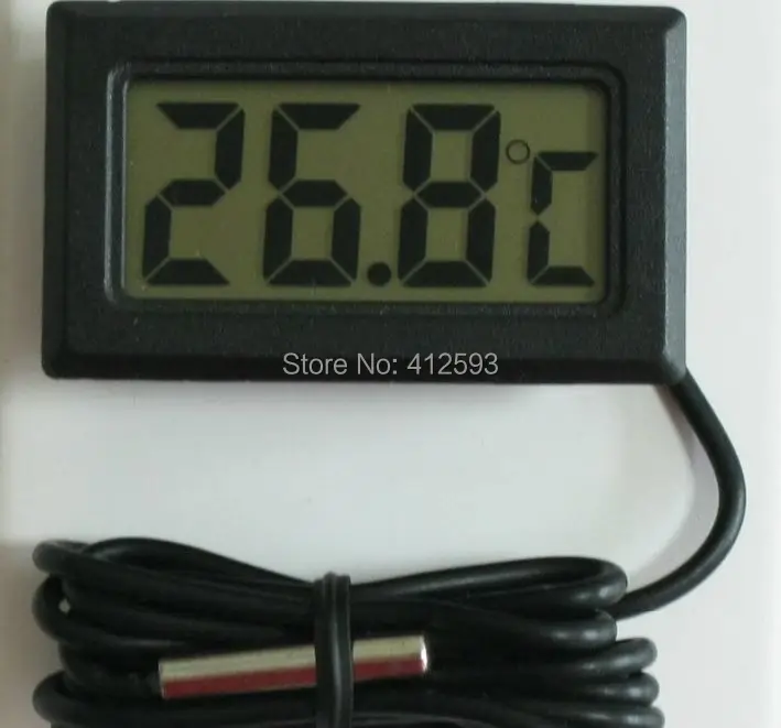 LCD Fridge Freezer Temperature Indicator Digital Thermometer temperature Sensor for Aquarium