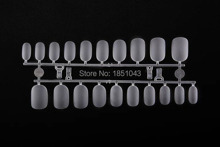 

Clear 500 Square Ending Nail Art