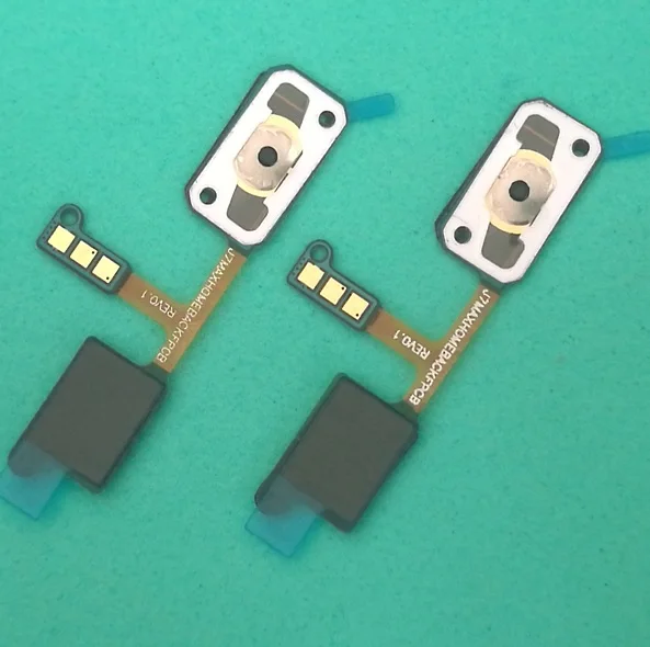 50 шт. гибкий кабель для Samsung Galaxy J3 J5 J7 2017 J330 J530 J730 Home кнопка возврата Подсветка
