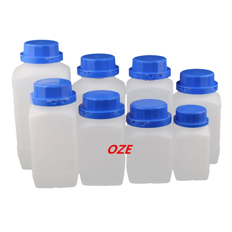Set 250 1500ml Plastic Wide Mouth Chemical Sample Reagent Bottle