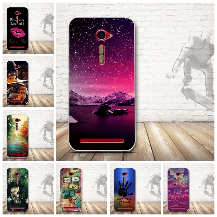 Чехол для Asus Zenfone 2 ZE500CL 2E Z00D Zenfone2 5 0 дюйма чехол телефона с цветным цветочным