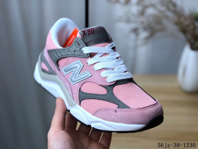 Оригинальные кроссовки New Balance серии X90 в стиле ретро, кроссовки для отдыха, 8 цветов